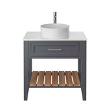Heritage Floor Standing Vanity Unit Heritage Broughton Washstand with Laminate Worktop