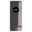 TED Concealed Shower Valve Gun Metal Grey TED Togo 2/3 Outlet Concealed Digital Shower Valve with Square Plate