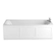 Heritage Standard Acrylic Bath Heritage Granley Deco Acrylic Single Ended Bath - 1700 x 700mm - 2 Tap Hole