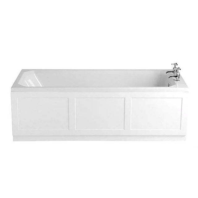 Heritage Standard Acrylic Bath Heritage Granley Deco Acrylic Single Ended Bath - 1700 x 700mm - 2 Tap Hole