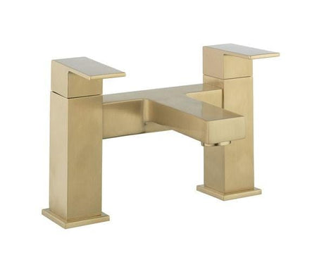 Crosswater Bath Mixer Crosswater Verge Bath Filler in Brushed Brass