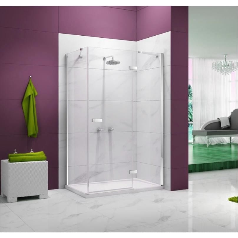 Merlyn Hinged Shower Door Merlyn Ionic Essence Frameless Hinged Shower Door and Inline Panel