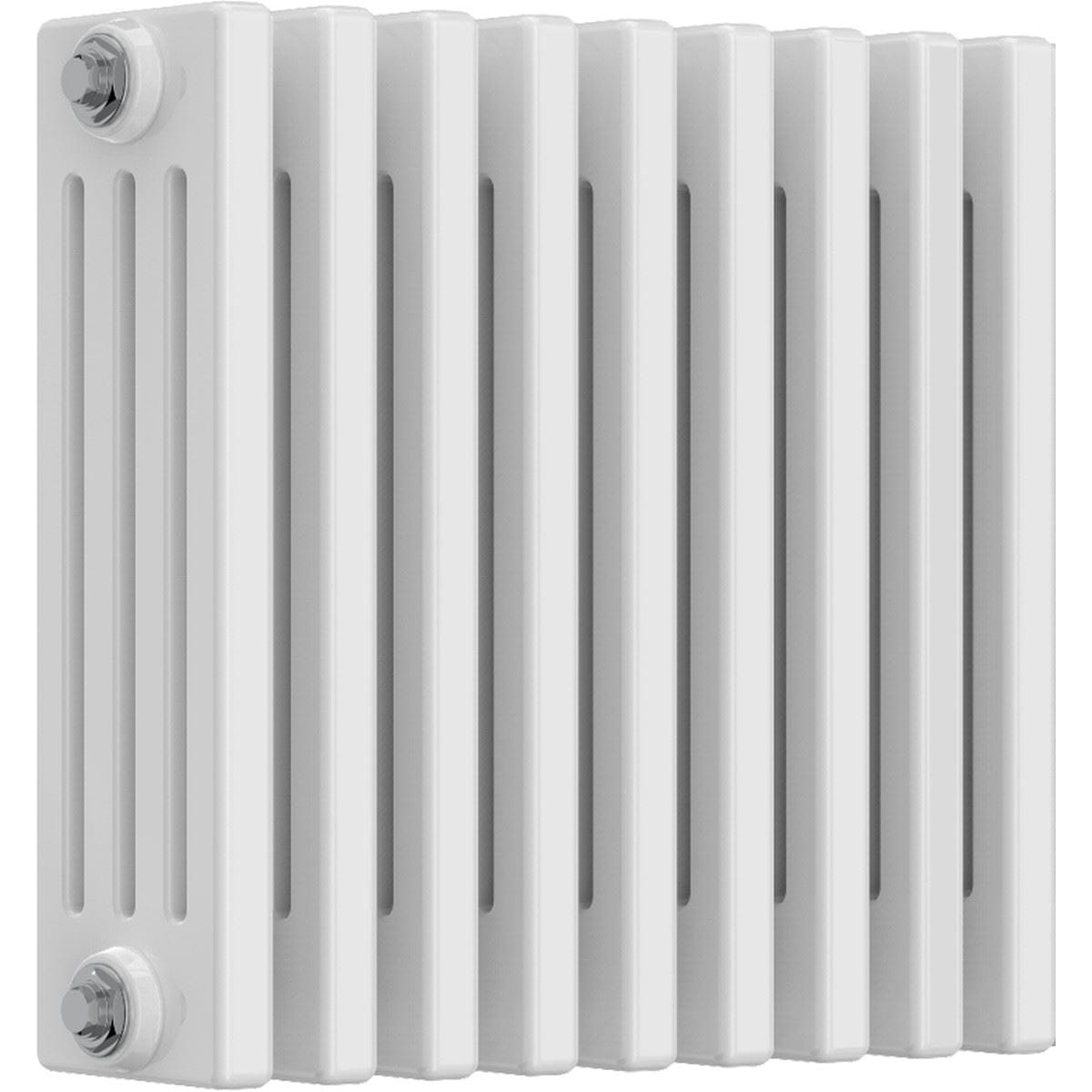 Aquarius Bathrooms Column Radiator Aquarius Foundry Horizontal 4 Column Radiator in White