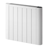 Reina Panel Radiator 580 x 640mm / White Reina Serre Electric Radiator with Wi-Fi Enabled LCD Display