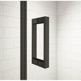 Merlyn Ionic Essence Frameless Hinged Shower Door and Inline Panel