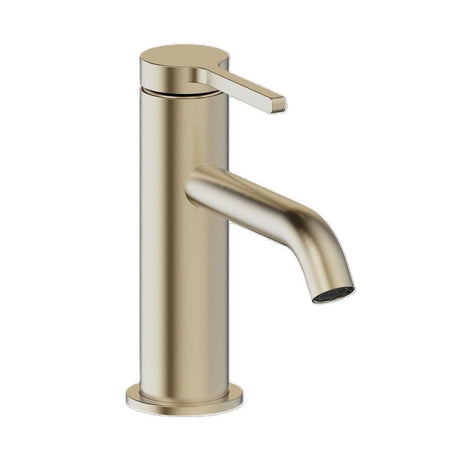 Britton Mono Basin Mixer Tap Brushed Brass Britton Hoxton 2.0 Basin Mixer Tap