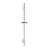 Roca Shower Riser Rail Chrome Roca Sensum 700mm Shower Slide Rail with Adjustable Handset Bracket
