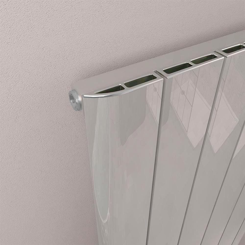 Eastbrook Panel Radiator Eastbrook Peretti Straight Horizontal Aluminum Radiator in Polished Aluminum