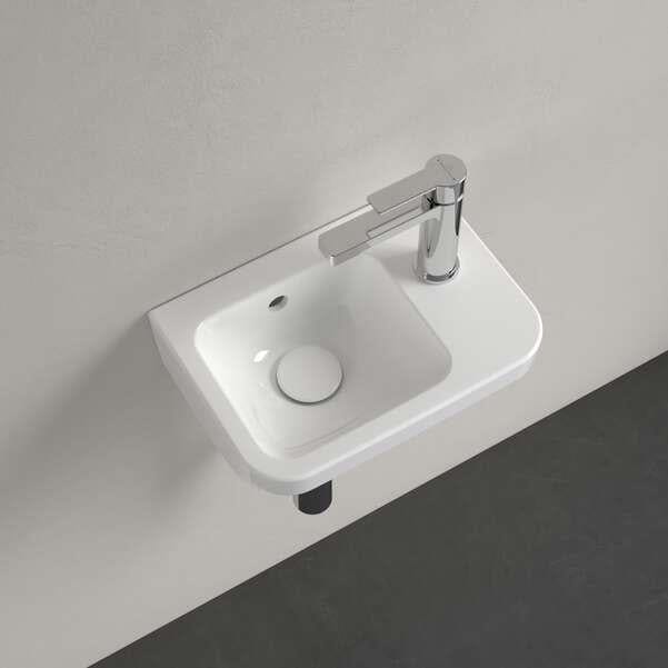 Villeroy & Boch Wall Hung Basin Villeroy & Boch Architectura Wall Hung Basin with Overflow - 360 x 260mm - Right Hand Tap Hole - White Alpin