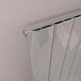 Eastbrook Panel Radiator Eastbrook Peretti Straight Horizontal Aluminum Radiator in Polished Aluminum