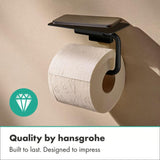 Hansgrohe Toilet Roll Holder Hansgrohe Addstoris S Toilet Roll Holder with Shelf