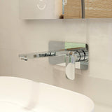 Imex Wall Mounted Basin Tap Chrome Imex Suburb Wall Mounted Basin Mixer Tap