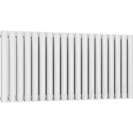 Aquarius Bathrooms Column Radiator 600 x1140mm / White Aquarius Athens Horizontal Double Column Radiator