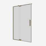 Crosswater Pivot Shower Door Crosswater Optix 10 Pivot Door with Inline 1200mm in Brushed Brass