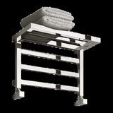 Reina Designer Towel Radiator Reina Elvina Heated Towel Rail  - Central Heating - Chrome