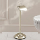 Miller Toilet Roll Holder Miller Signature Freestanding Traditional Toilet Roll Holder with Cover
