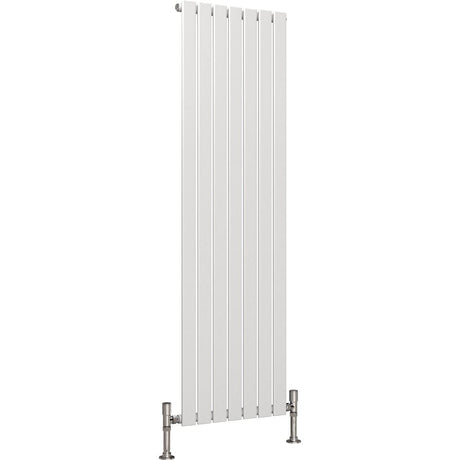 Aquarius Bathrooms Panel Radiator 1600 x 490mm / White Aquarius Flat Single Vertical Radiator