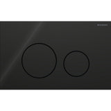 Geberit Flush Plate Black Glass Geberit Sigma Round Glass Flush Plate