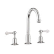 Crosswater 3 Tap Hole Basin Set Crosswater Belgravia Lever 3 Hole Basin Mixer Tap with Pop-Up Waste in Chrome