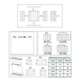 Reina Panel Radiator Reina Maia Wi-Fi Enabled Electric Horizontal Panel Radiator in White