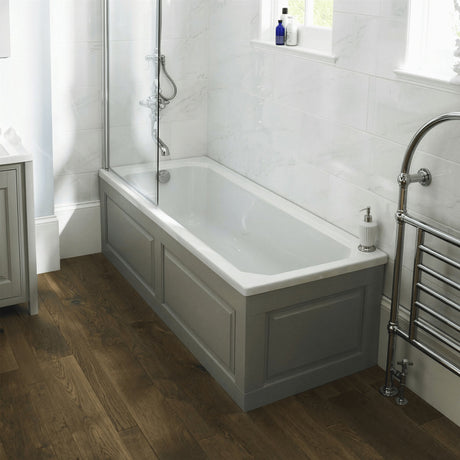 Aquarius Bathrooms Single Ended Bath Aquarius Clarice Traditional Art Deco Single Ended Bath