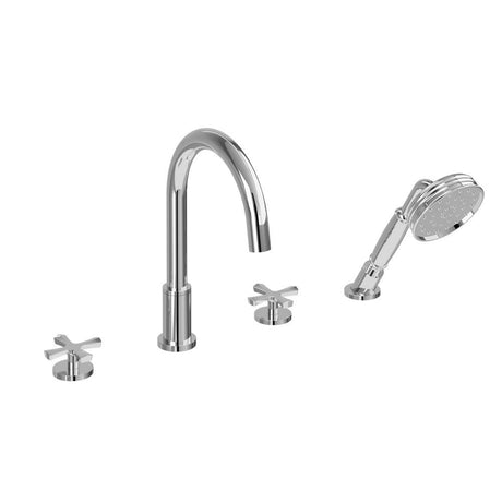 Burlington Riviera 4 Hole Bath Mixer Tap and Shower Handset