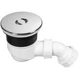 Aquarius Shower Tray Waste Chrome Aquarius Pluvia 90mm Shower Waste