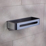 Miller Basket Chrome / Grey Miller Signature D Shaped Shower Basket with Removable Liner