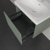 Villeroy & Boch Wall Mounted Vanity Unit Villeroy & Boch Skyla Wall Mounted 600mm One Drawer Vanity Unit with Basin