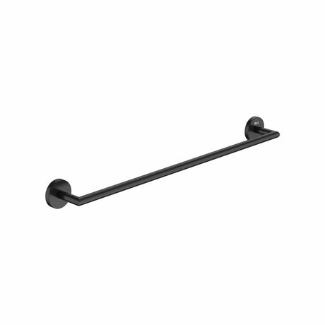 Roca Towel Rails and Rings Matt Black / 600mm Roca Hotels Round Towel Rail