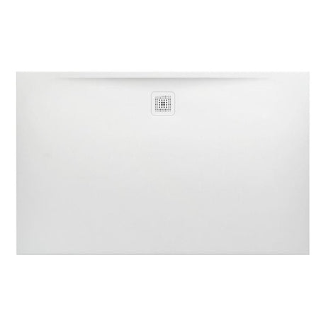Laufen 1600 x 1000mm / Drain on Long Side Laufen Marbond PRO Rectangular Tray with Waste in White
