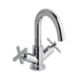 Eastbrook Mono Basin Tap Eastbrook Prado Star Mono Basin Mixer Tap with Swivel Spout and Clicker Waste in Chrome