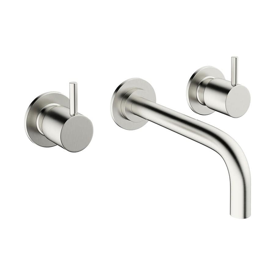 Crosswater Wall Mounted Basin Tap Crosswater MPRO Wall Mounted 3 Hole Basin Mixer Tap