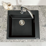 Hansgrohe Kitchen Tap Hansgrohe Vernis Blend M35 Single Lever Kitchen Mixer Tap 210 with Swivel Spout in Chrome