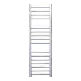 JIS Ladder Rail 1000 x 300mm / Polished Chrome / Central Heating JIS Sussex Steyning Vertical Stainless Steel Heated Towel Rail