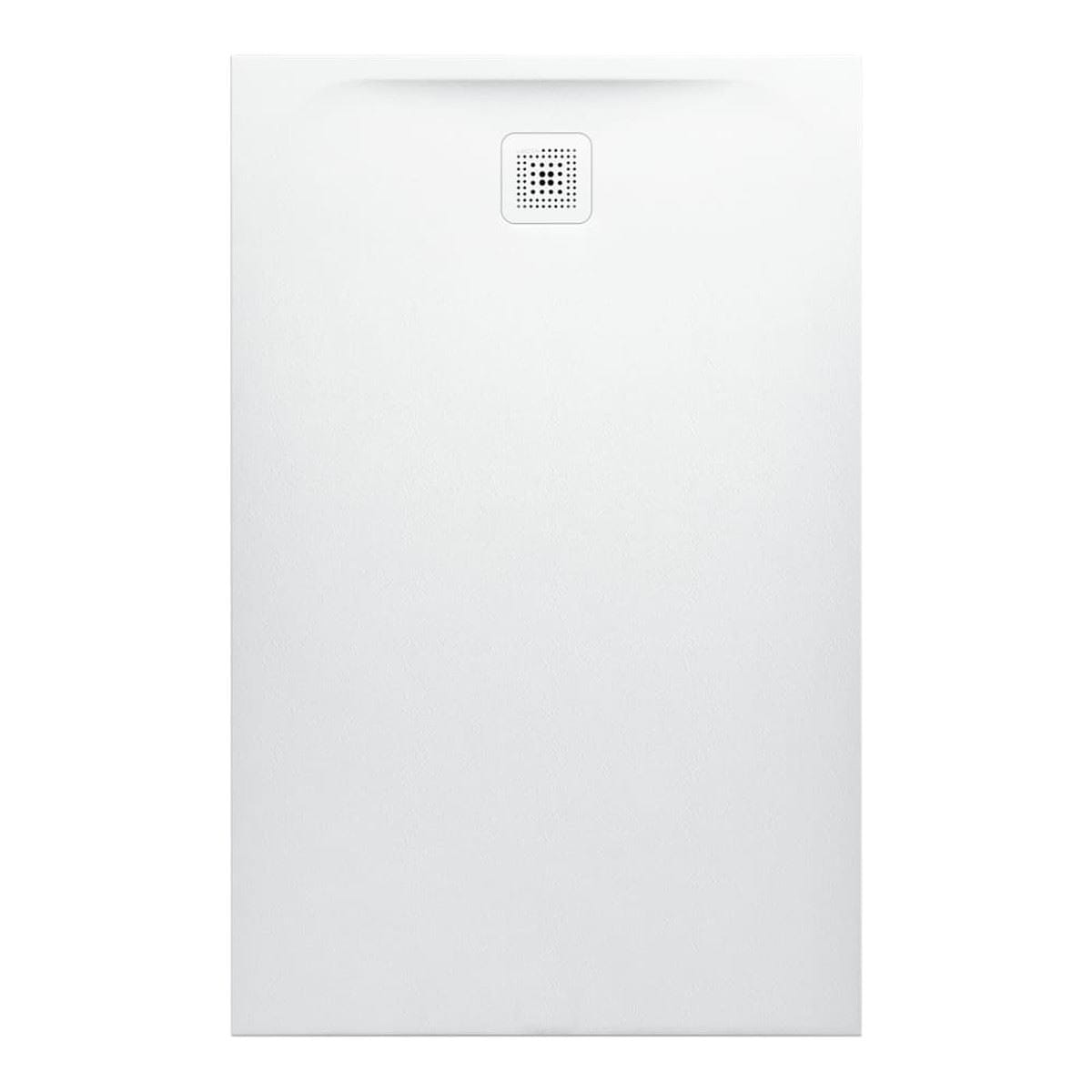 Laufen 1400 x 900mm / Drain on Short Side Laufen Marbond PRO Rectangular Tray with Waste in White