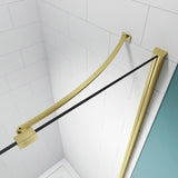 Merlyn Ionic Essence Frameless Hinged Shower Door and Inline Panel
