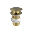 Roca Basin Waste Brushed Brass Roca Click-Clack 65mm Slotted Basin Waste