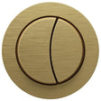 Crosswater Flush Plate Brushed Brass Crosswater Flush Button and Cable