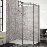 Merlyn Quadrant Shower Enclosure 1200 x 800mm / Right Hand Merlyn Series 10 1 Door Offset Quadrant Shower Enclosure
