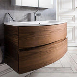 Crosswater Wall Mounted Vanity Unit Crosswater Svelte Wall Hung Vanity Unit with Basin