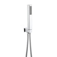 Aquarius Shower Handset Chrome Aquarius RainLux Integrated Outlet Square Handheld Shower Kit