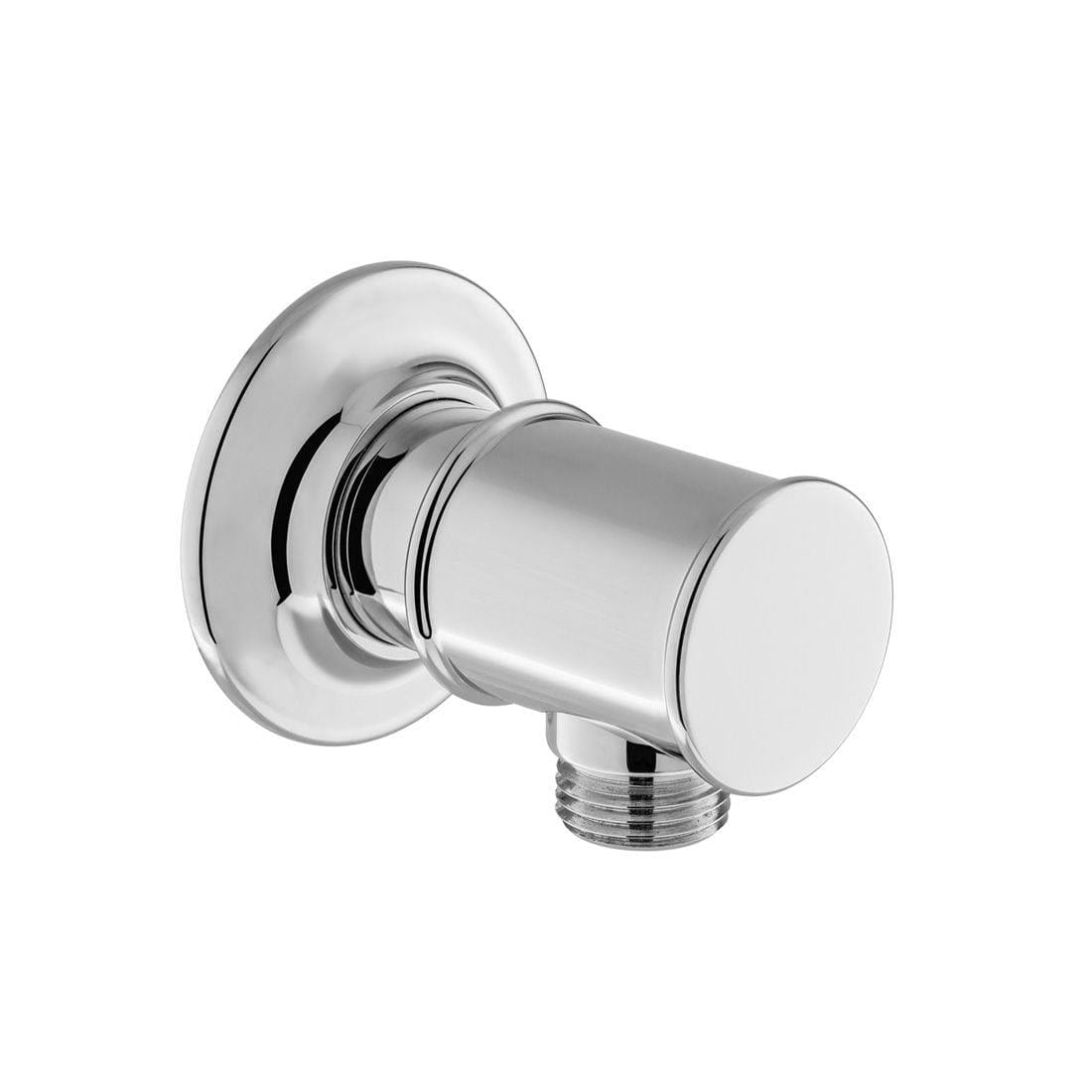 Booth & Co Shower Brackets and Outlets Chrome Booth & Co. Axbridge Traditional Wall Outlet Elbow