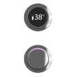 TED Concealed Shower Valve Chrome TED Togo 2/3 Outlet Concealed Digital Shower Valve with Ring Style Plate