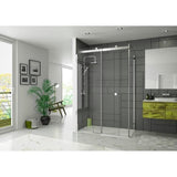 Merlyn Slding Shower Door Merlyn Series 10 Sliding Shower Shower Door in Chrome