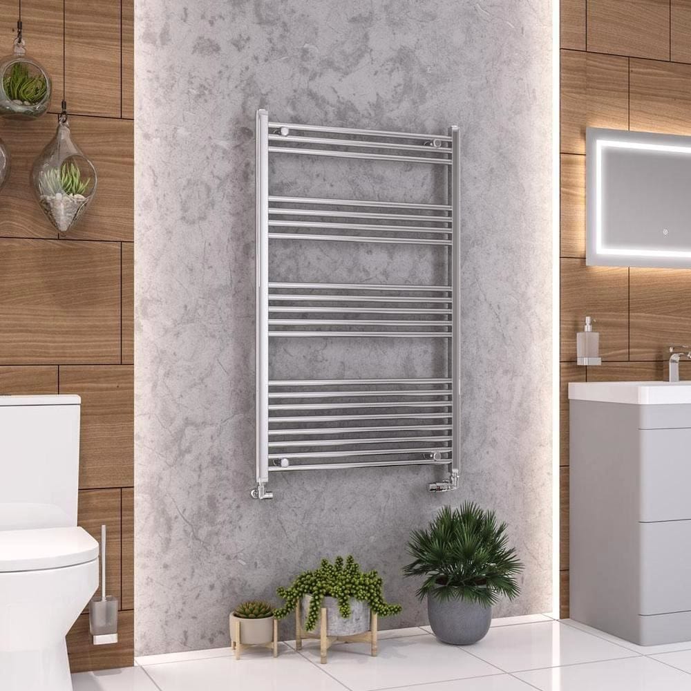 Eastbrook Wendover Straight Heated Towel Rail in Chrome