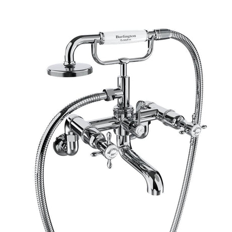 Burlington Bath Shower Mixer Burlington Guild Wall Mounted Bath Shower Mixer in Chrome