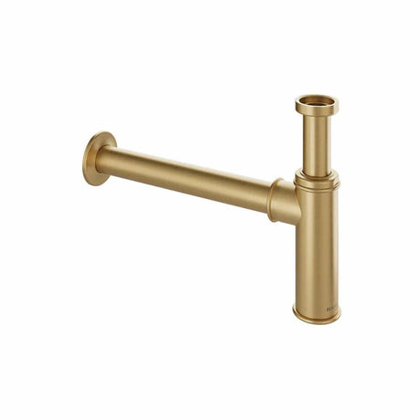 Vado Bottle Trap Brushed Brass Booth & Co. Axbridge Bottle Trap