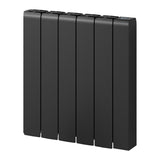 Reina Panel Radiator 570 x 540mm / Black Reina Aron Electric Radiator with Ceramic Core and Wi-Fi Enabled LCD Display