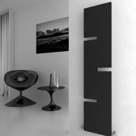 Reina Flat Panel Radiator 1790 x 400mm / Anthracite Reina Fiore Flat Panel Central Heating Radiator